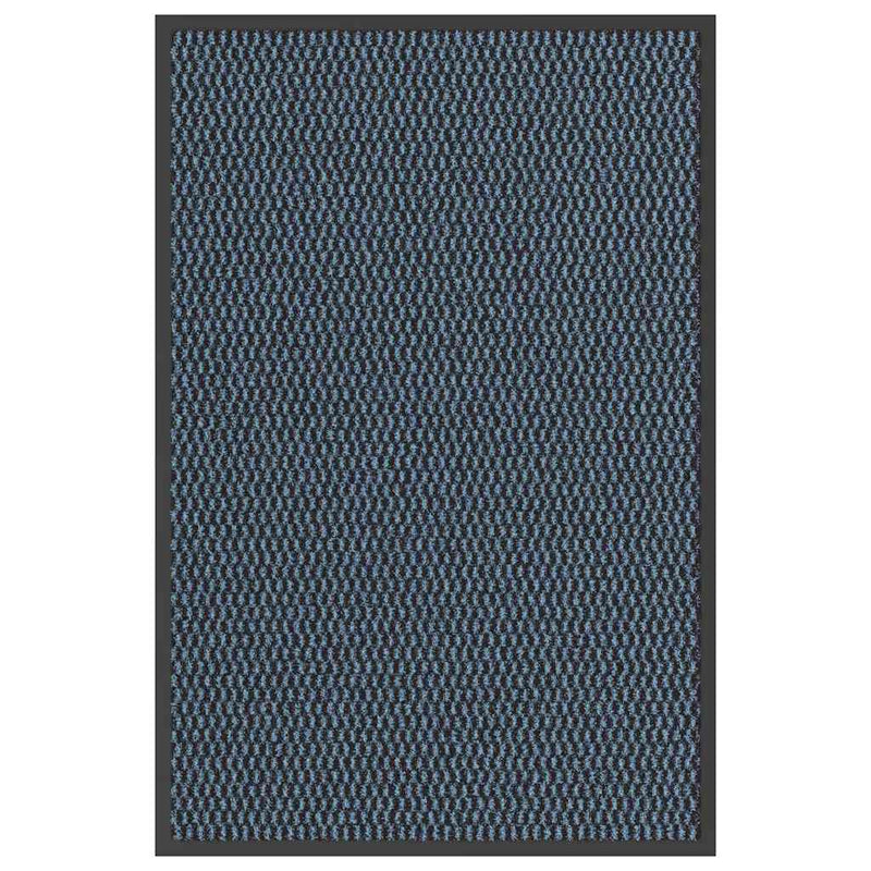 Vidaxl deurmat 60x90 cm blauw