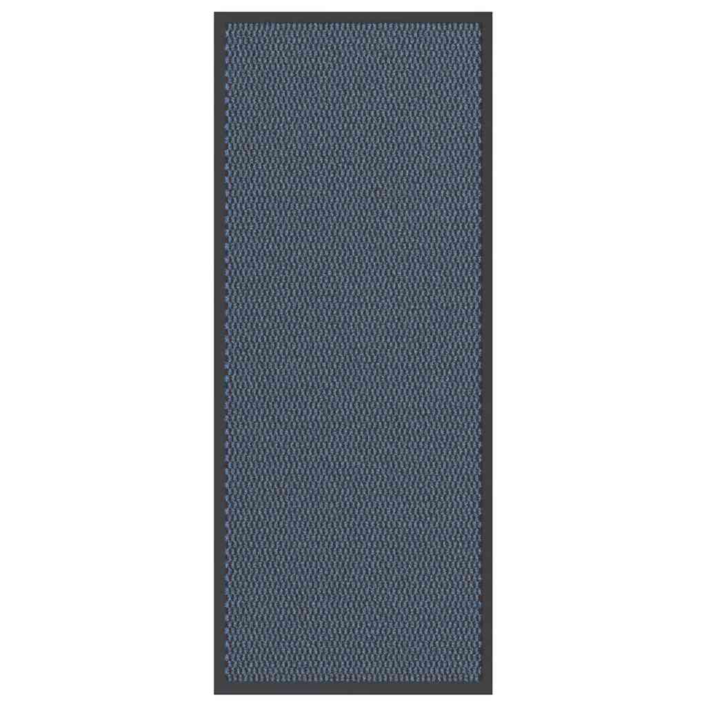 Vidaxl deurmat 60x150 cm blauw
