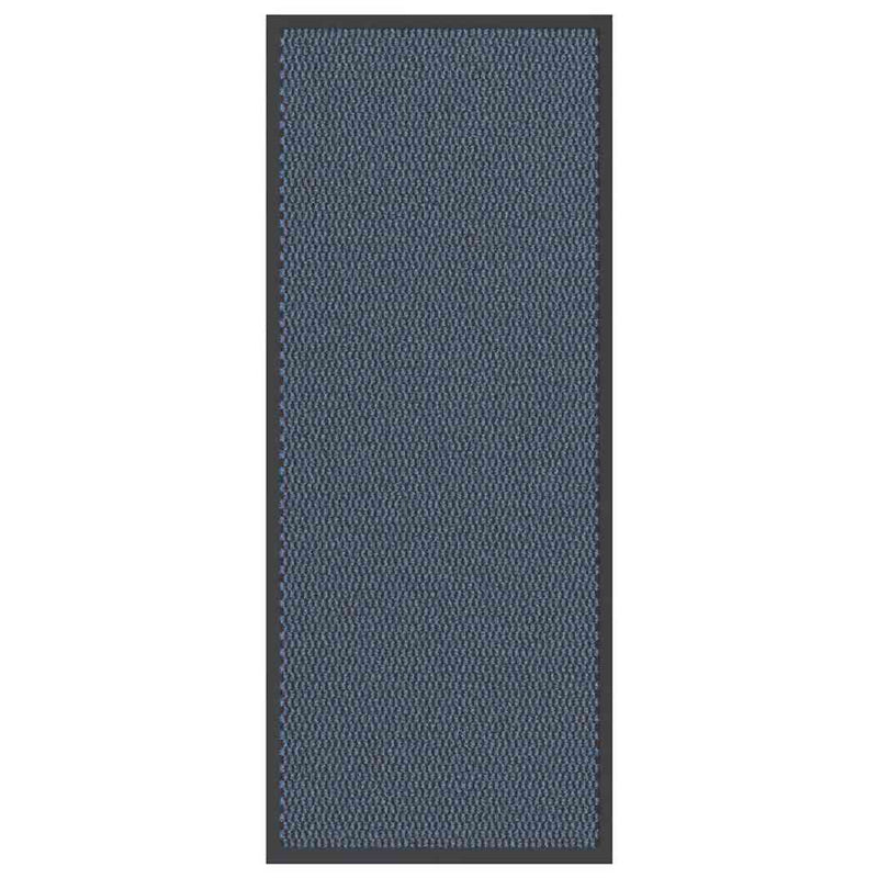 Vidaxl deurmat 60x150 cm blauw