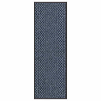 Vidaxl deurmat 60x180 cm blauw