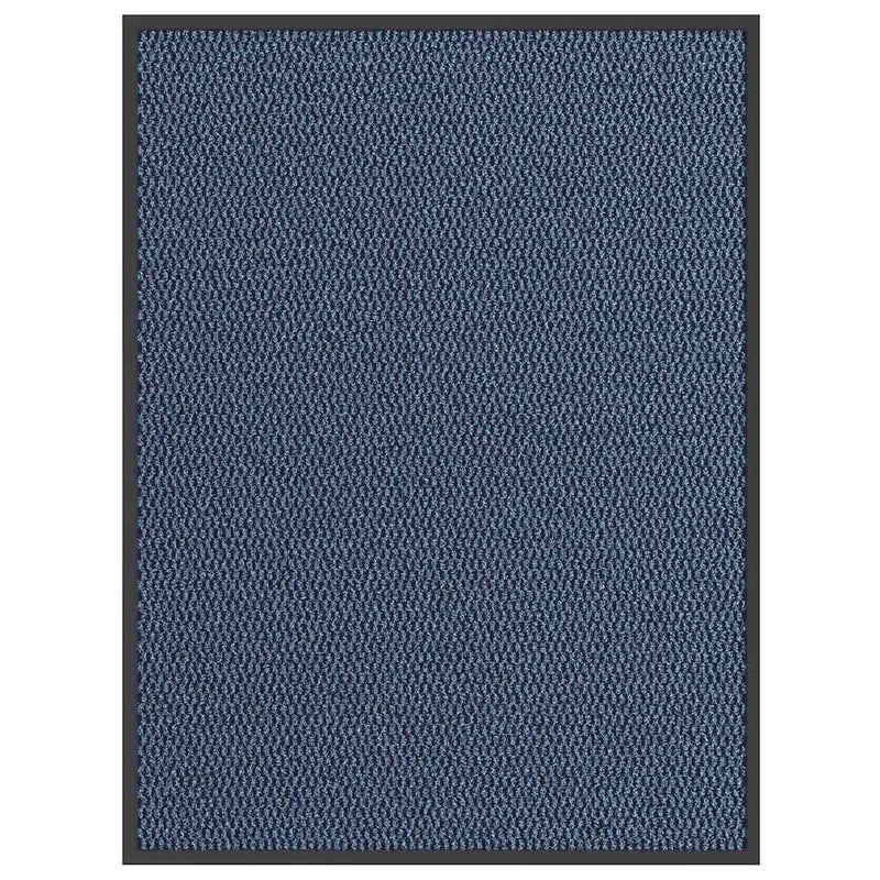 Vidaxl deurmat 80x120 cm blauw