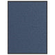 Vidaxl deurmat 90x120 cm blauw