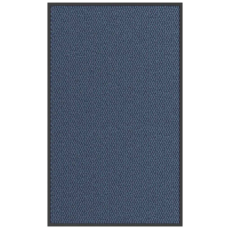 Vidaxl deurmat 90x150 cm blauw