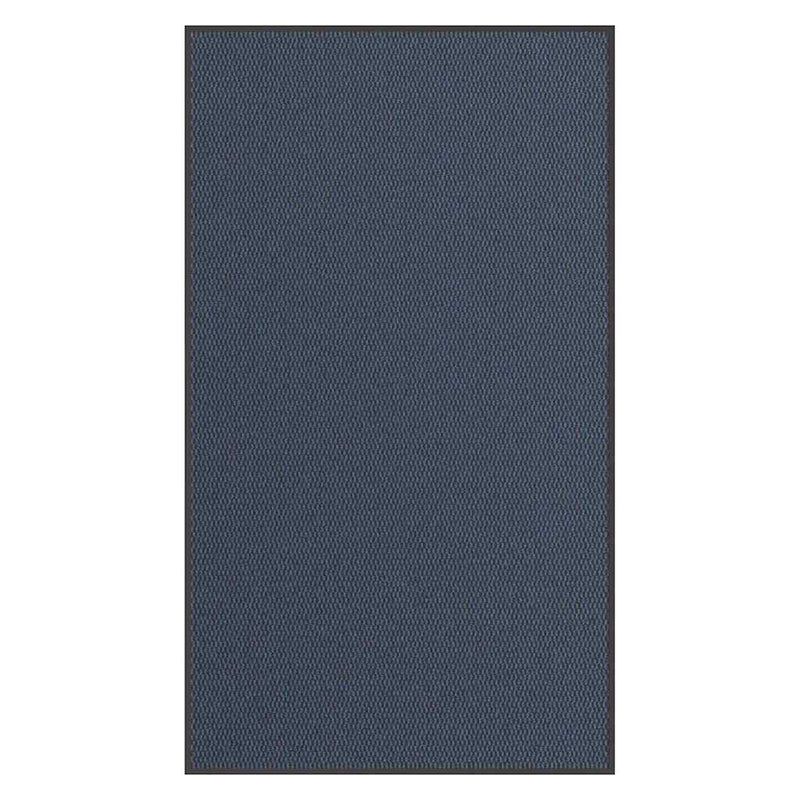 Vidaxl deurmat 115x200 cm blauw