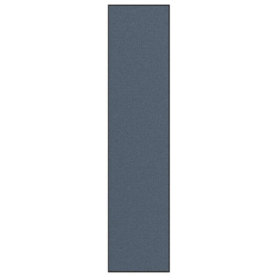 Vidaxl deurmat 115x500 cm blauw