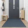 Vidaxl deurmat 115x500 cm blauw