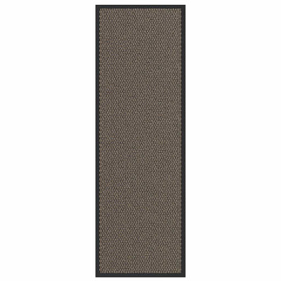 Vidaxl deurmat 60x180 cm bruin