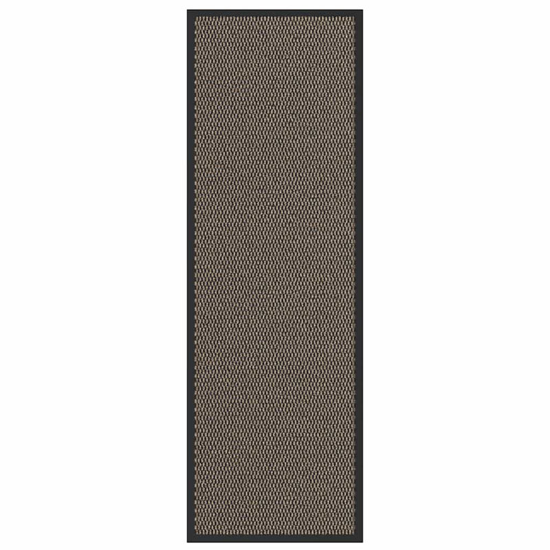 Vidaxl deurmat 60x180 cm bruin