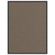 Vidaxl deurmat 90x120 cm bruin