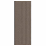 Vidaxl deurmat 115x300 cm bruin - afbeelding 1