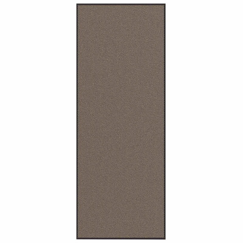 Vidaxl deurmat 115x300 cm bruin