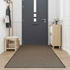 Vidaxl deurmat 115x300 cm bruin