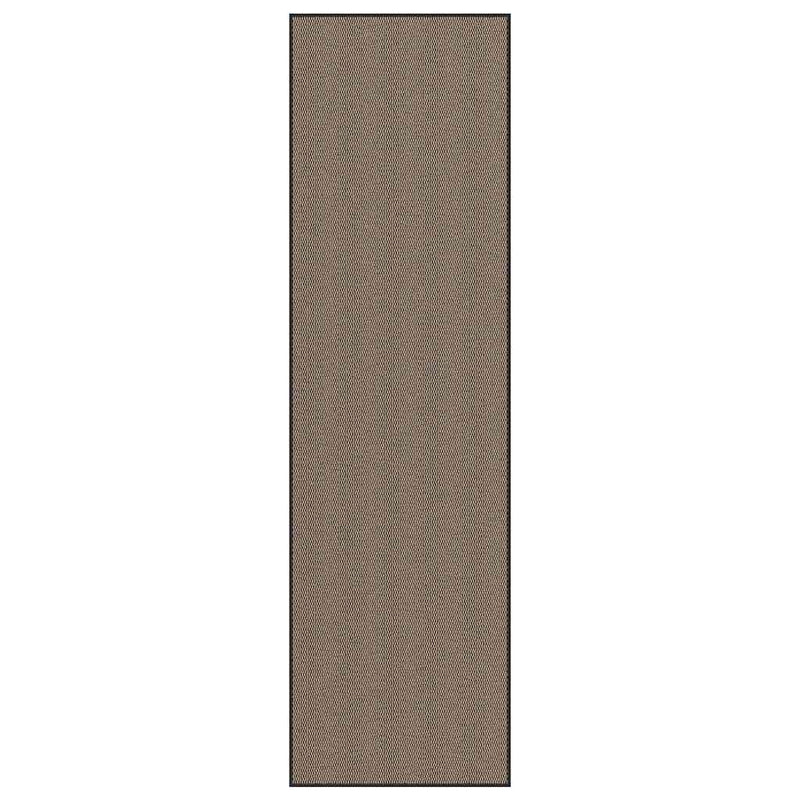Vidaxl deurmat 115x400 cm bruin