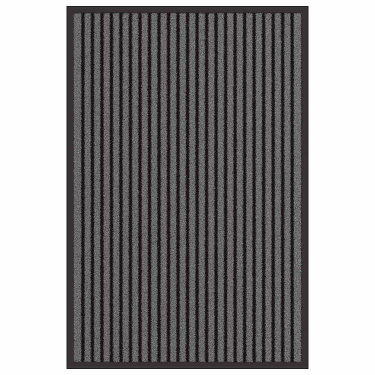 Vidaxl deurmat zwart 60 x 90 cm polypropyleen