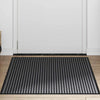 Vidaxl deurmat zwart 80 x 120 cm polypropyleen