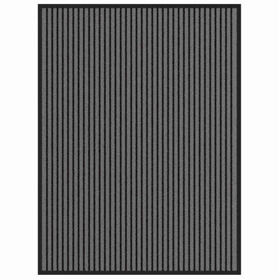 Vidaxl deurmat zwart 80 x 120 cm polypropyleen