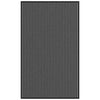 Vidaxl deurmat 90x150 cm gestreept 90x150 cm zwart en grijs