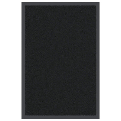 Vidaxl deurmat 40x60 cm zwart