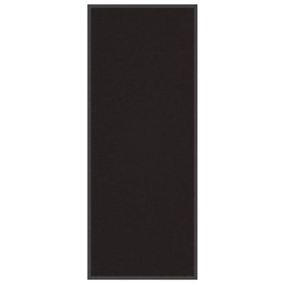 Vidaxl deurmat 60x150 cm zwart