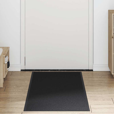 Vidaxl deurmat 60x150 cm zwart