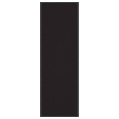 Vidaxl deurmat 60x180 cm zwart