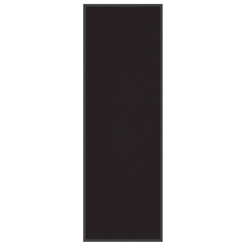 Vidaxl deurmat 60x180 cm zwart