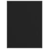 Vidaxl deurmat 80x120 cm zwart