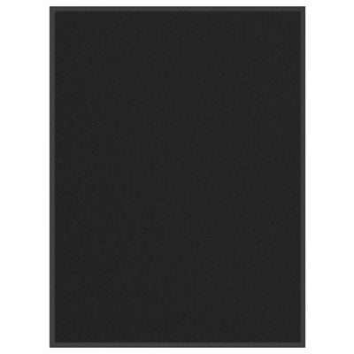 Vidaxl deurmat 80x120 cm zwart
