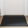 Vidaxl deurmat 80x120 cm zwart