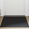 Vidaxl deurmat 90x120 cm zwart