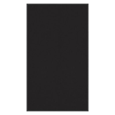 Vidaxl deurmat 115x200 cm zwart