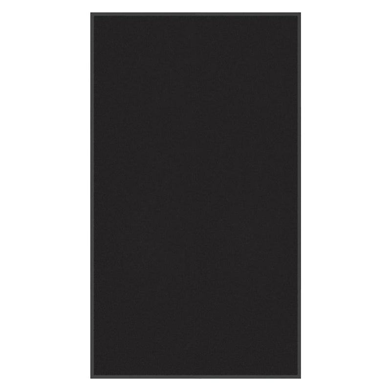 Vidaxl deurmat 115x200 cm zwart