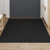 Vidaxl deurmat 115x200 cm zwart