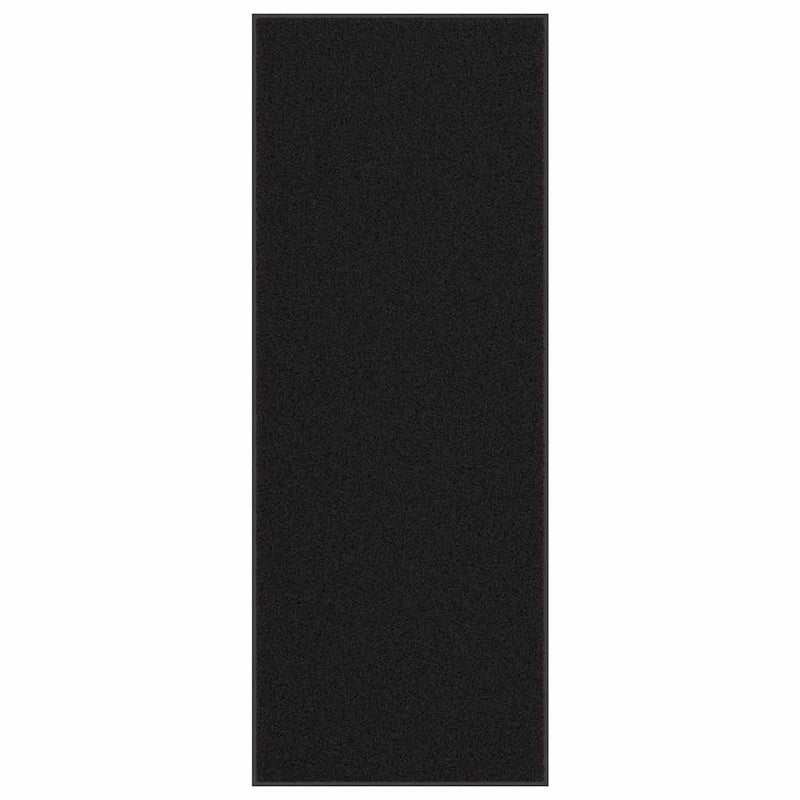 Vidaxl deurmat 115x300 cm zwart