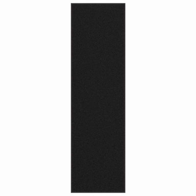 Vidaxl deurmat 115x400 cm zwart