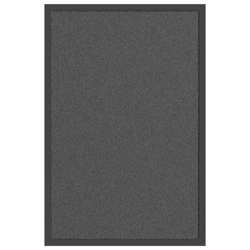 Vidaxl deurmat 40x60 cm antracietkleurig