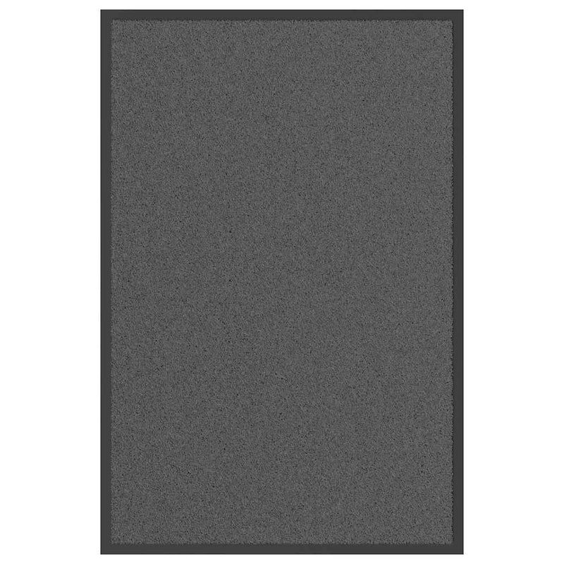 Vidaxl deurmat 60x90 cm antracietkleurig