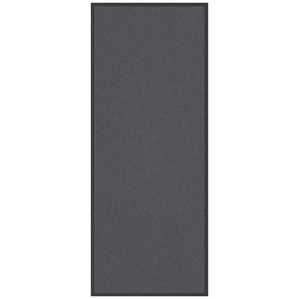 Vidaxl deurmat 60x150 cm antracietkleurig