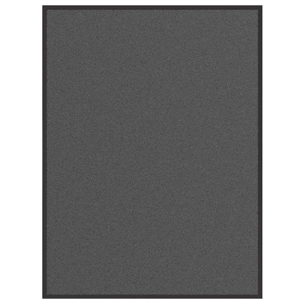 Vidaxl deurmat 80x120 cm antracietkleurig