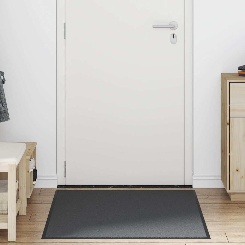 Vidaxl deurmat 80x120 cm antracietkleurig