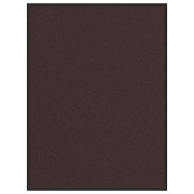 Vidaxl deurmat 90x120 cm bruin
