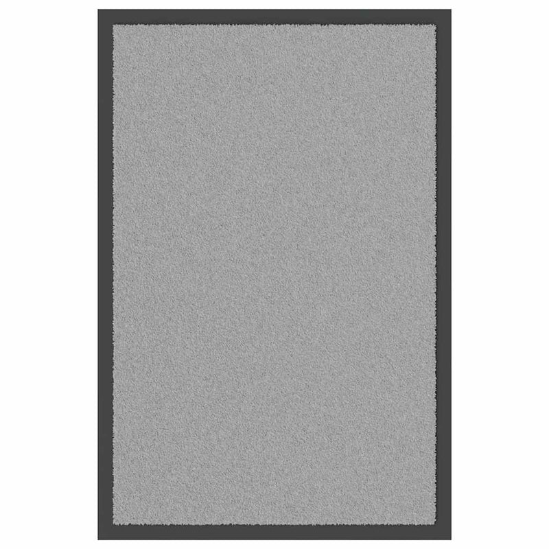 Vidaxl deurmat 40x60 cm grijs