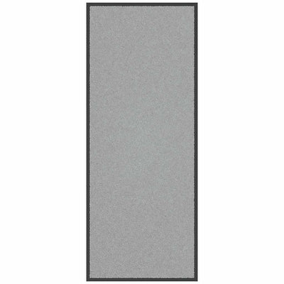 Vidaxl deurmat 60x150 cm grijs