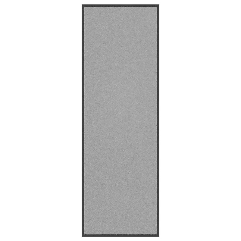Vidaxl deurmat 60x180 cm grijs