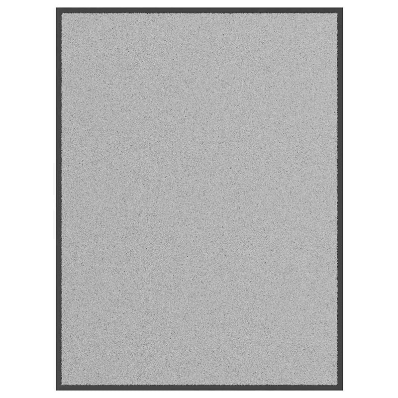 Vidaxl deurmat 80x120 cm grijs