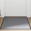 Vidaxl deurmat 80x120 cm grijs