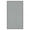 Vidaxl deurmat 115x200 cm grijs