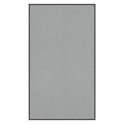 Vidaxl deurmat 115x200 cm grijs