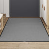 Vidaxl deurmat 115x200 cm grijs
