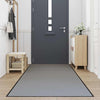 Vidaxl deurmat 115x500 cm grijs